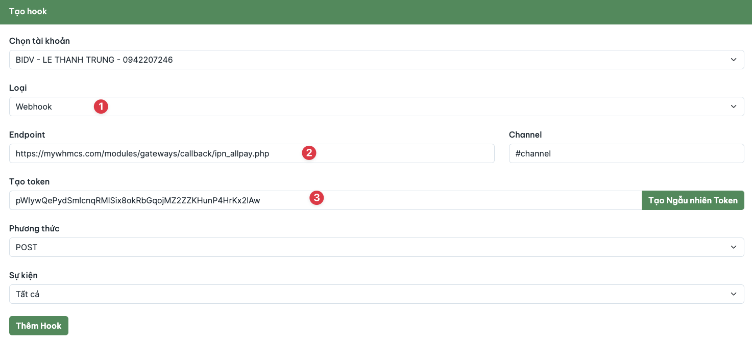 allpay module whmcs